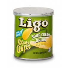 Ligo Potato Chips - Sour Cream & Onion (43gm)